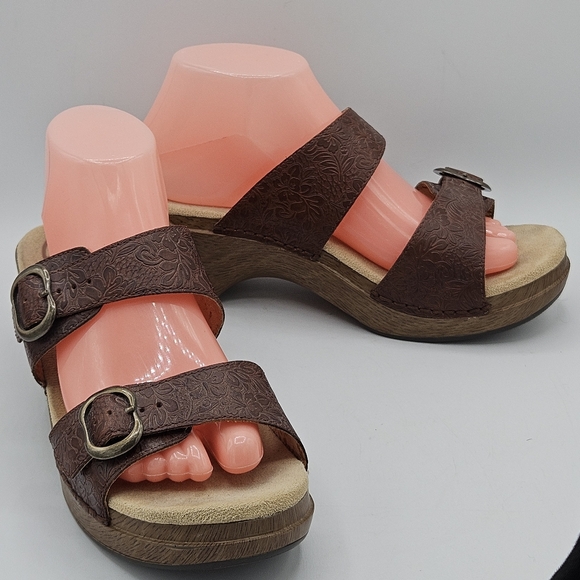 Dansko Sophie leather strap sandals size 41 us size 10.5/11 - Picture 11 of 16